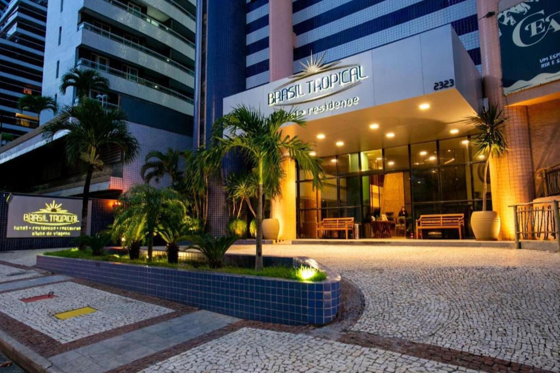 Apart Hotel Brasil Tropical Meireles - By Ideal Trip Fortaleza  Kültér fotó